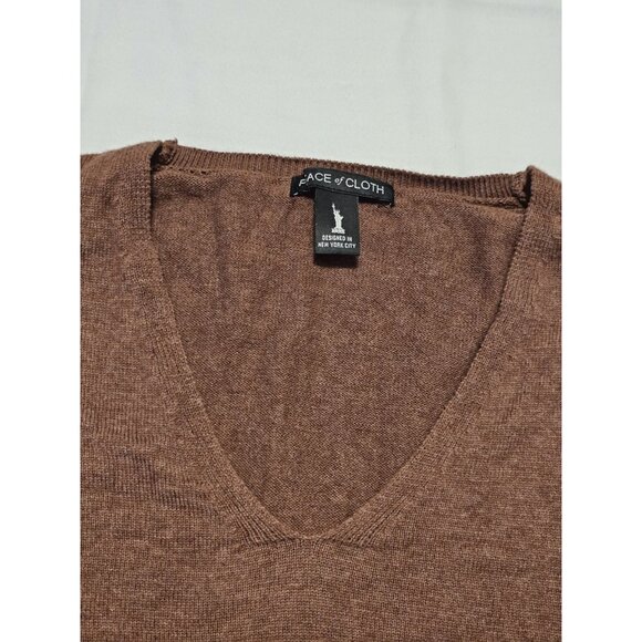 Peace Of Cloth New York Boho Knit And Fabric Blend Long Sleeve Sweater XL Boho - Picture 4 of 8